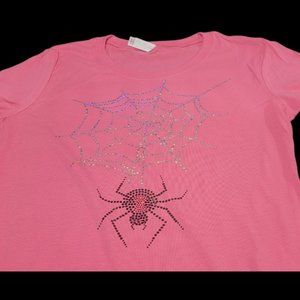 NWT Womans Large Spider T Shirt